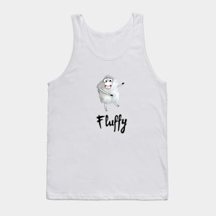 Fluffy sheep Tank Top